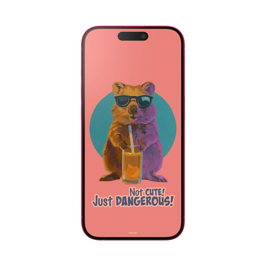 Not Cute Quokka I Handy-Wallpaper | Sofortiger Download